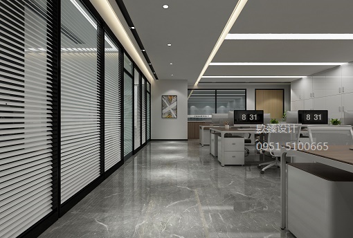 银川办公室设计装修选择津都华丽装饰和镹臻设计