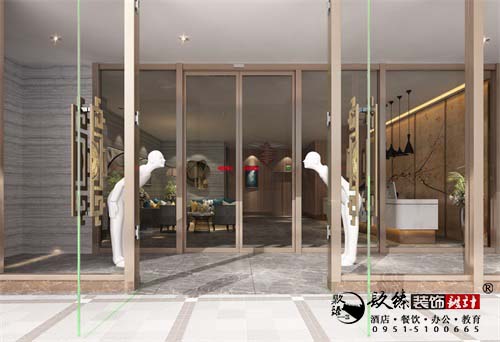 银川东湖尚庭酒店装修设计方案鉴赏|把控细节，注重服务