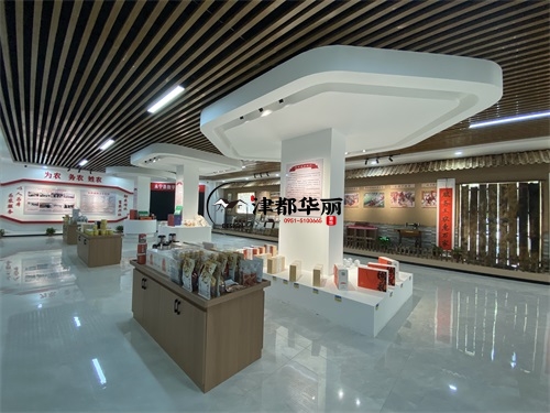 银川农业展厅装修设计项目|津都华丽设计
