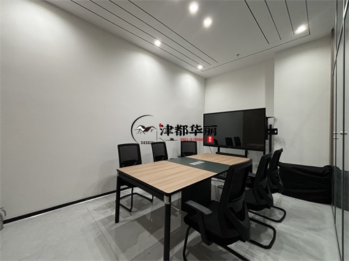 银川办公楼装修设计项目|津都华丽设计