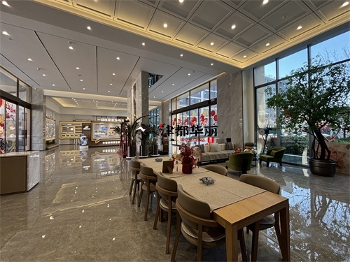 售楼部装修设计项目|津都华丽设计