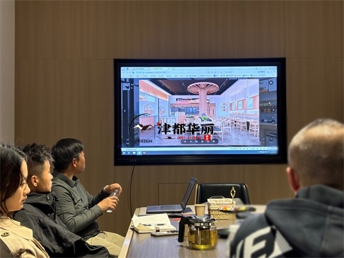 银川餐厅装修设计项目|津都华丽设计