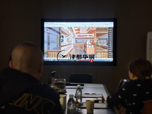 银川餐厅装修设计项目|津都华丽设计