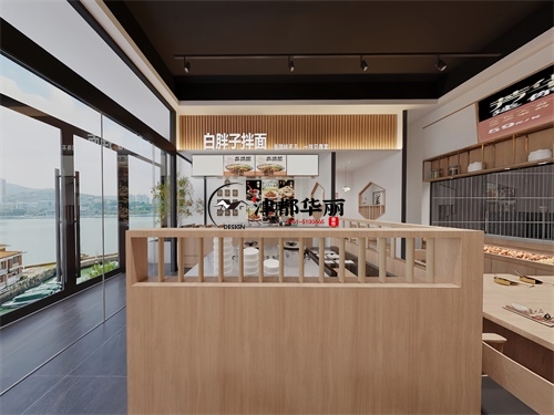 银川餐厅装修设计项目|津都华丽设计